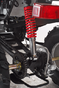 150cc full auto cvt suspension
